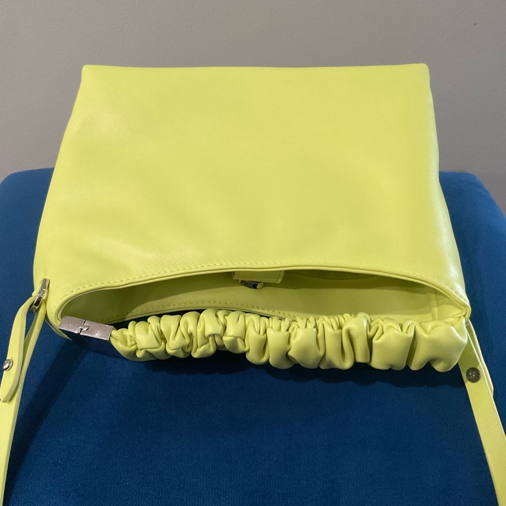 A New Day Ruched top Handle Crossbody Hand bag - Picture 5 of 11